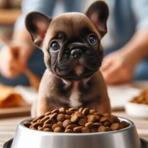 How much to feed a puppy French bulldog