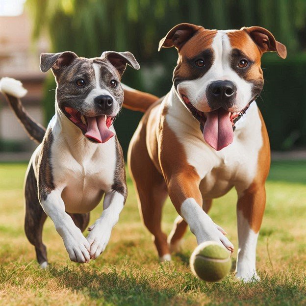 American Bulldog and Pitbull Mix