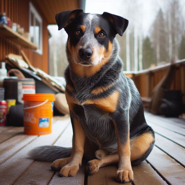 Australian Cattle Dog Mix with Labrador