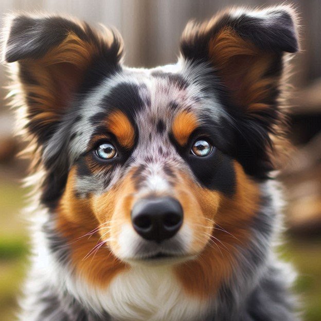 Australian Shepherd and Cattle Dog Mix