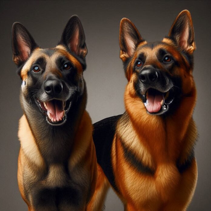 Belgian malinois vs german shepherd 